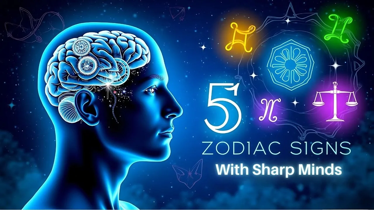 5 Zodiac Signs With Sharp Minds